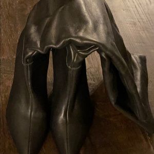 Kensie - Kalani - slouched calf high black boots